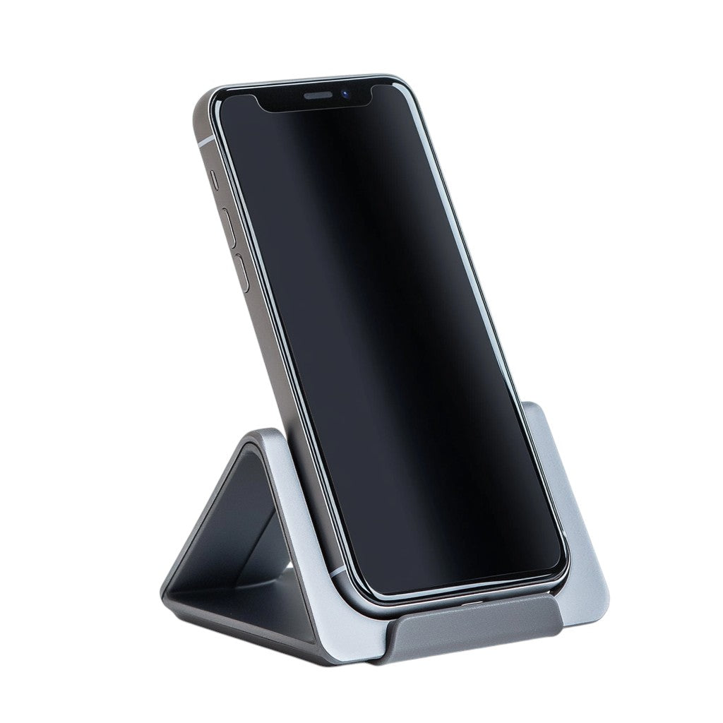 Blunx Aluminum Phone Stand for Desk - Height & Angle Adjustable Cell Phone Holder