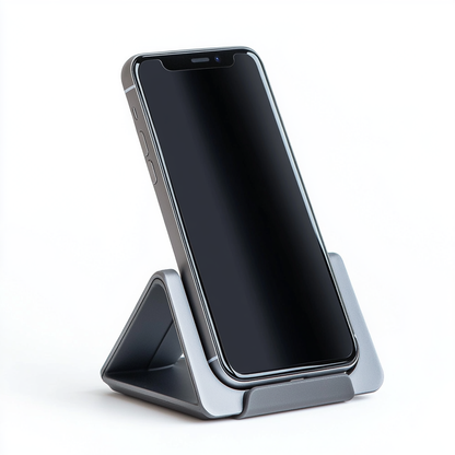 Blunx Aluminum Phone Stand for Desk - Height & Angle Adjustable Cell Phone Holder